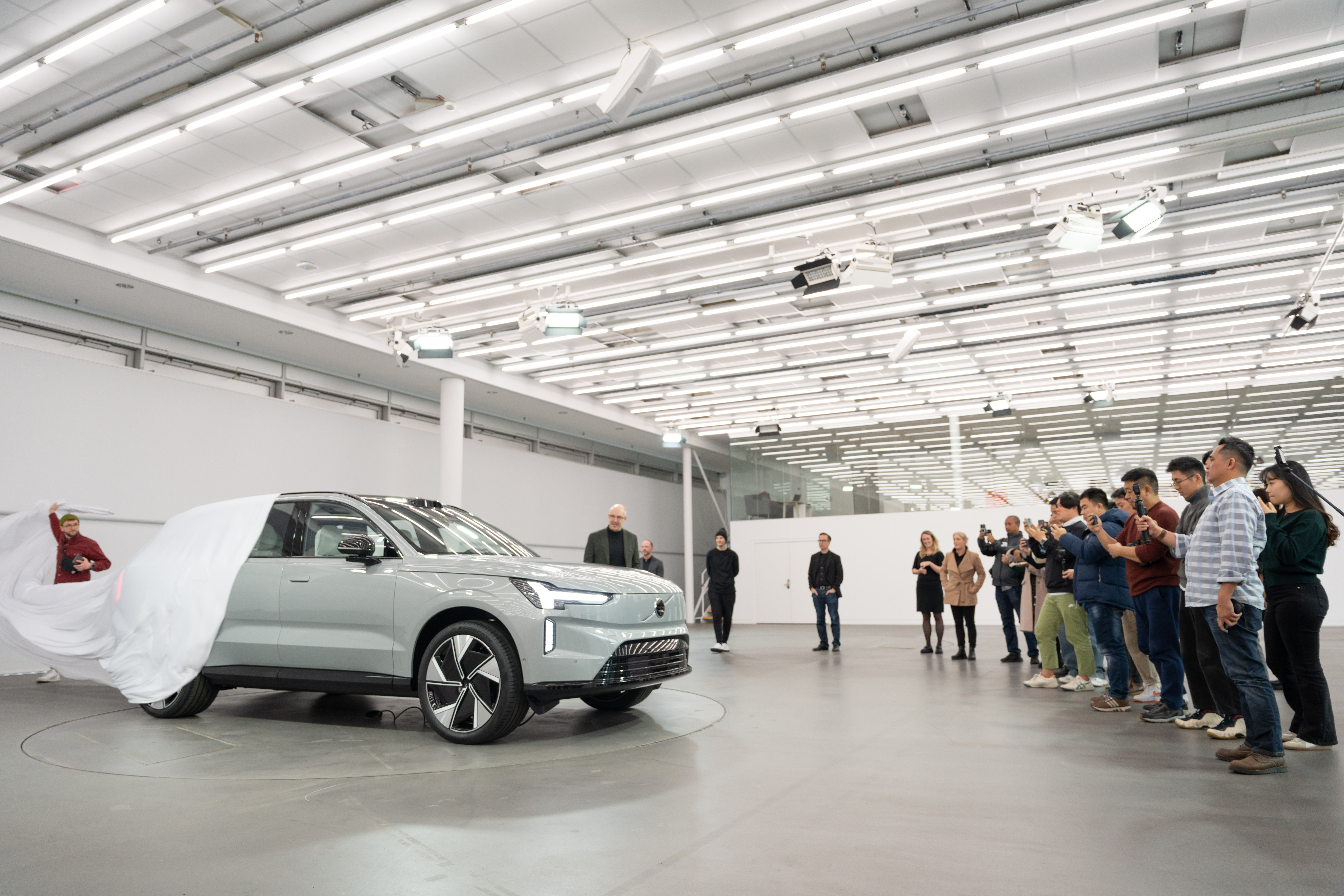 Volvo EX90 unveiling di Swedia