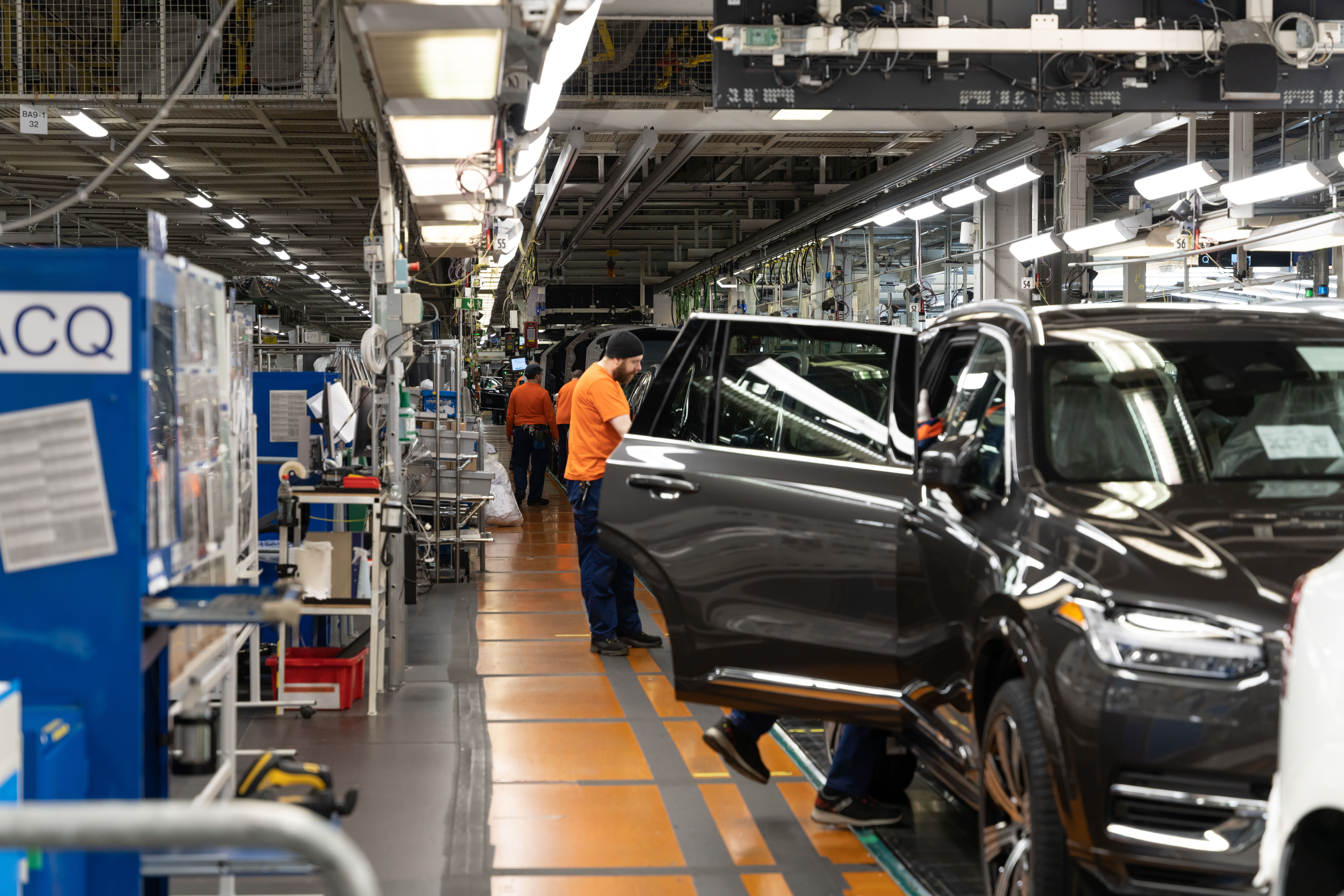 Factory tour Volvo Cars Swedia