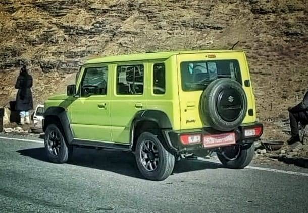 Ini Dia Tampang Suzuki Jimny 4 Pintu Tanpa Kamuflase, Mirip G-Class Suzuki Jimny 5 Pintu
