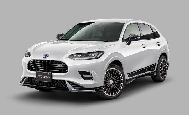 TOKYO AUTO SALON 2023: Begini Modifikasi Agresif Honda Civic e:HEV dan ZR-V Honda ZR-V modifikasi Tokyo Auto Salon 2023