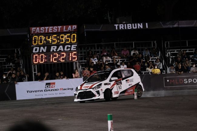 Tim Toyota Sapu Bersih Podium Juara Kejurnas Slalom Tim Toyota Gazoo Racing Indonesia (TGRI) di Kejurnas Slalom 2023