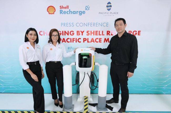Shell Resmikan EV Charging Station di Pacific Place, Sasar Sosialita Jakarta Shell Recharge Pacific Place