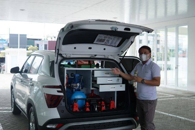 Tak Cuma Mobil, Hyundai Sebarkan Program Khusus Aftersales di Pekanbaru Hyundai Hadir Untukmu