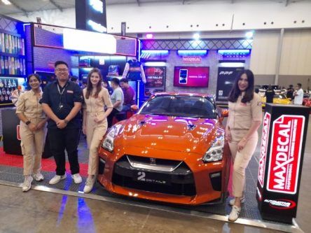 Ramaikan The Elite Showcase 2023, Maxdecal Pamer Produk PPF Canggih