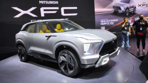 IIMS 2023: Mobil Konsep Mitsubishi XFC Jadi Magnet Hari Pembukaan