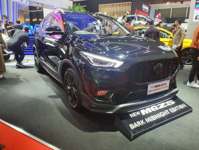 IIMS 2023: Tampang Sangar MG ZS Dark Midnight Edition Dijual Terbatas MG ZS Dark Midnight Edition