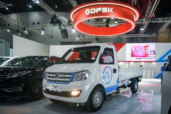 IIMS 2023: Angkat Tema EV, DFSK Pamer Gelora E Versi Pikap DFSK EC31
