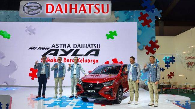 GJAW 2023: Daihatsu Beberkan Harga All New Ayla, Mulai Dari Rp 134 Juta All New Daihatsu Ayla 2023