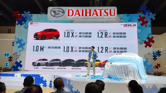 All New Daihatsu Ayla 2023 di GJAW 