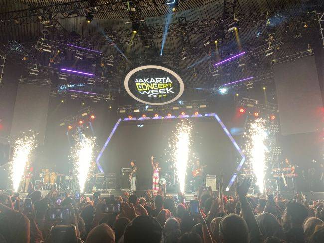 GJAW 2023: Konser Band Papan Atas Sukses Jadi Magnet Pengunjung Jakarta Concert Week