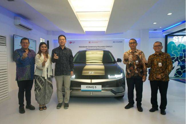 Hyundai Ioniq 5 Kawal Tamu Negara Lagi, Jadi Armada Asean Summit 2023 Hyundai Ioniq 5