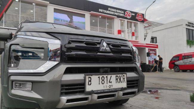 Ajak Xpander Cross Mampir Manfaatkan Posko Siaga Lebaran Mitsubishi di Rest Area KM 57 Posko Mudik Mitsubishi
