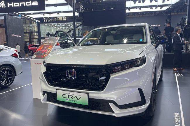 Melihat Langsung Dari Dekat Honda CR-V PHEV di Shanghai Honda CR-V e.PHEV Auto Shanghai 2023