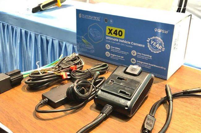 Superspring Cammy X40 Hadirkan Paket Dashcam dengan GPS Tracker Superspring Cammy X40