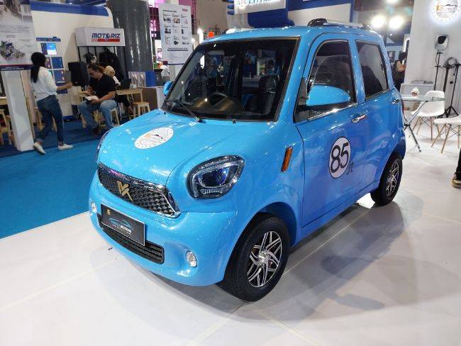 PEVS 2023: Pilihan Mobil Listrik di Bawah Rp150 Juta dari KEVCBU Kurnia EVCBU Mobil Listrik