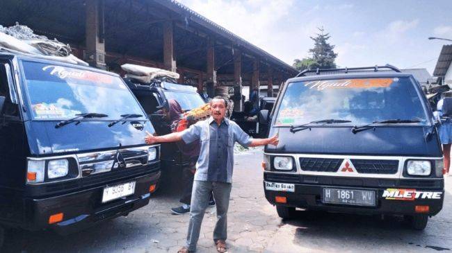 Dari Buruh Sampai Jadi Pengusaha, Ini Cerita Susah-Senang Pengguna Mitsubishi L300 Dahman MItubishi L300