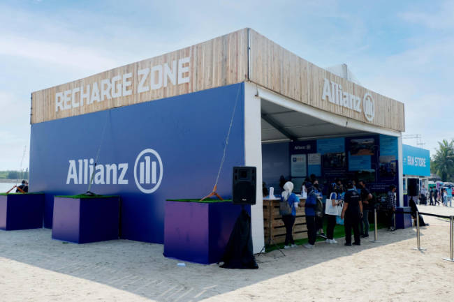 Booth Allianz Formula E