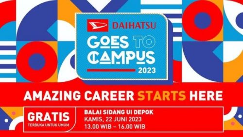 Besok, Daihatsu Goes to Campus Hadir di Universitas Indonesia