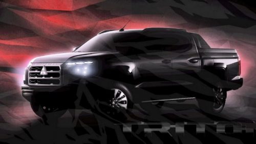Mitsubishi Pamer Desain Buas All New Triton, Debut Juli 2023