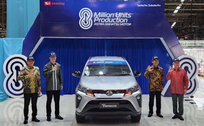 Daihatsu Poduksi 8 Juta Unit