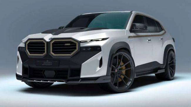 Gaya BMW XM Semakin Sangar Pakai Bodykit Renegade Design BMW XM Renegade Design
