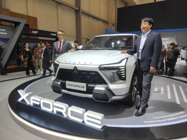 GIIAS 2023: Mitsubishi Xforce Jadi Lawan Baru HR-V & Creta, Ini Harganya Mitsubishi Xforce Launch GIIAS 2023