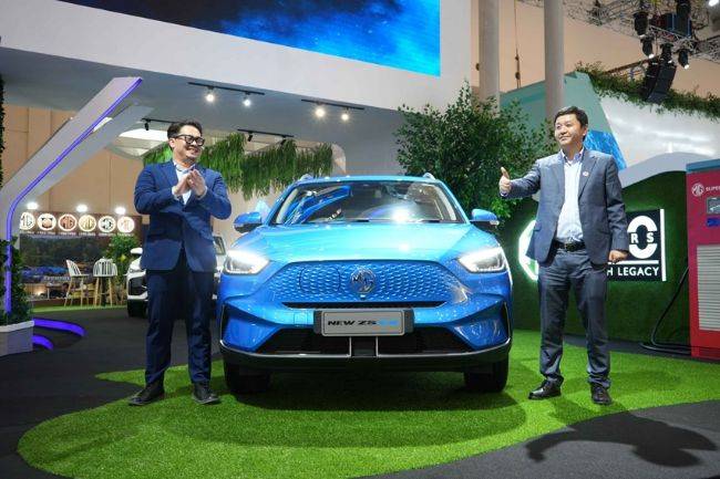 GIIAS 2023: MG Umumkan Rencana Rakit Lokal Mobil Listrik, Mulai Tahun Depan New MG ZS EV