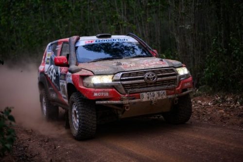Awal Mulus Jeje Geber Land Cruiser di Etape Pembuka AXCR 2023