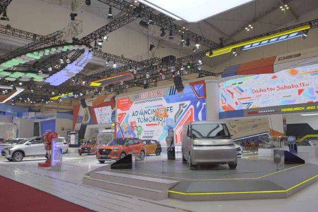 GIIAS 2023: Technology Display Magnet Pengunjung Booth Daihatsu Selain Promo Booth Daihatsu GIIAS 2023
