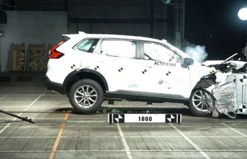 All New Honda CR-V Dapat Rating Tertinggi Uji Tabrak ASEAN NCAP