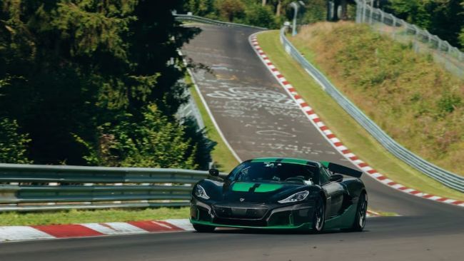 Rimac Nevera Time Attack Nurburgring