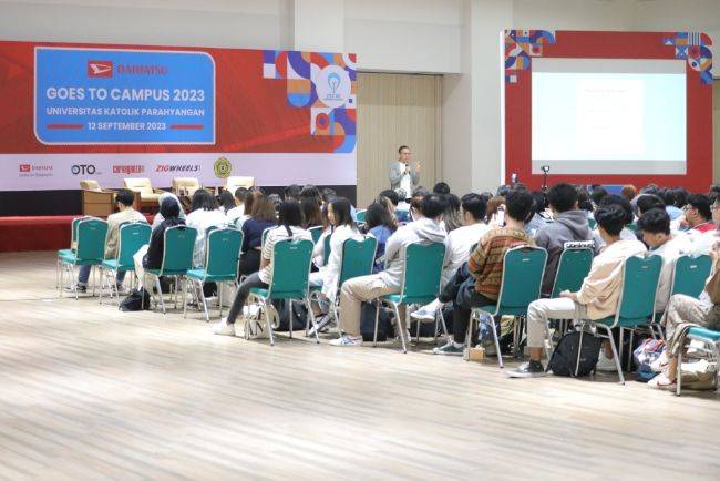 Meriah, Rangkaian Daihatsu Goes to Campus 2023 Ditutup di Universitas Katolik Parahyangan Daihatsu Goes To Campus 2023 Bandung