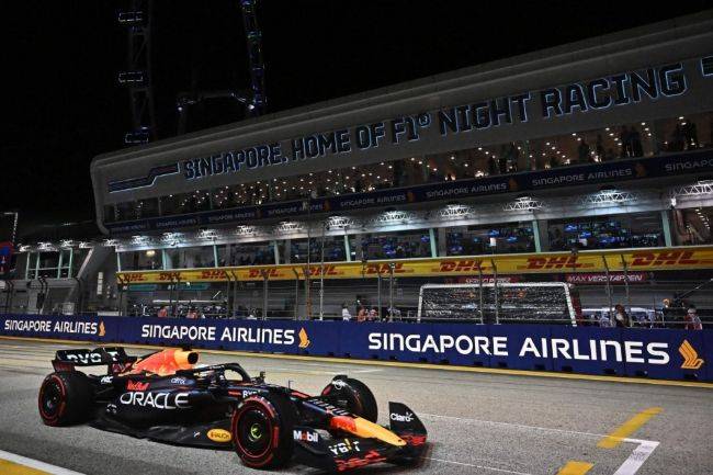 Red Bull Bisa Kunci Gelar Juara F1 2023 di GP Singapura, Ini Syaratnya Red Bull F1 Singapore