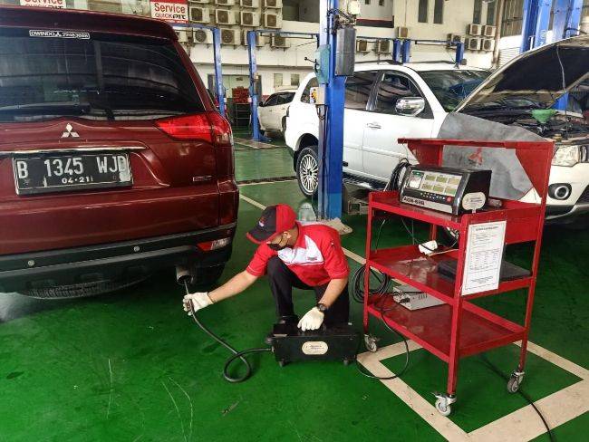 Ini Daftar Bengkel Resmi Mitsubishi Di Jakarta Sediakan Uji Emisi Gratis Uji emisi gratis Mitsubishi