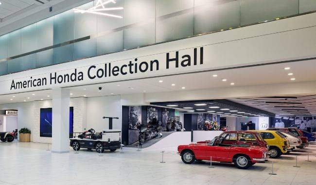 Honda Buka Museum Gratis di AS, Display Model-Model Lawas Museum American Honda Collection Hall