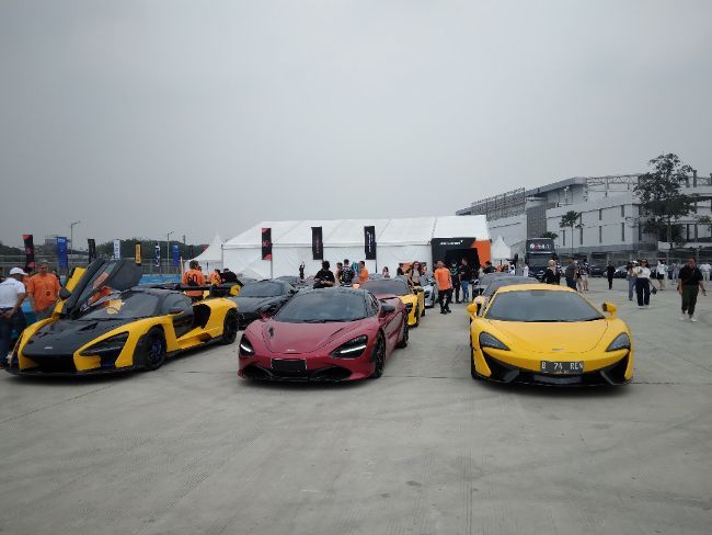 McLaren Track Day di Jakarta E-Prix Circuit