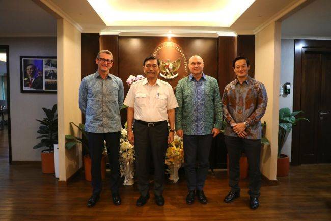 Inchape Sampaikan Komitmen Untuk Kendaraan Ramah Lingkungan ke Luhut Inchcape Bertemu Luhut