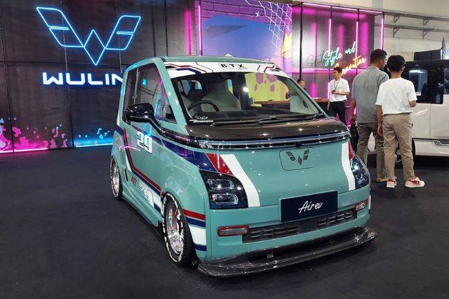 Perdana Ikut IMX 2023, Wuling Pamer Inspirasi Modifikasi Air ev Modifikasi Wuling Air ev IMX 2023