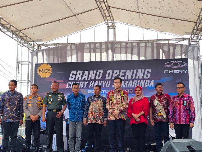 Chery Perluas Jaringan, Buka Diler Di Samarinda Dealer Chery Samarinda