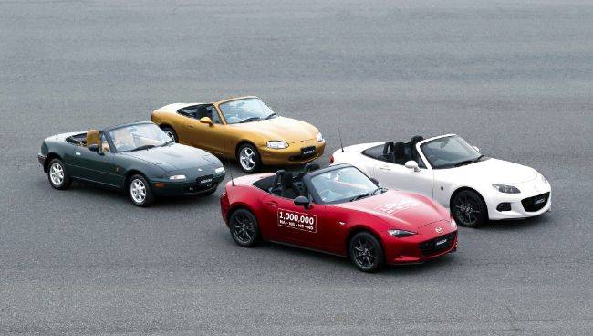 Mazda MX-5 all generations
