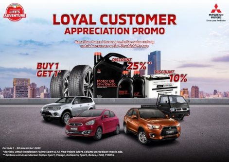 Promo Aftersales Mitsubishi Selama November 2023, Diskon Untuk Semua Model