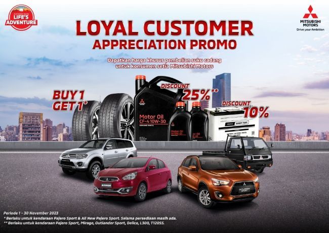 Mitsubishi Loyal Customer Promo