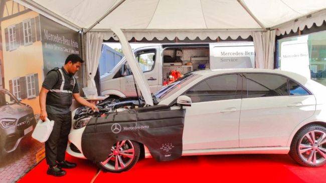 Mercedes-Benz Mobile Service Clinic Berlanjut, Pekan Ini Mampir Pekanbaru Mercedes-Benz Mobile Service Clinic and Sales Event Pekanbaru
