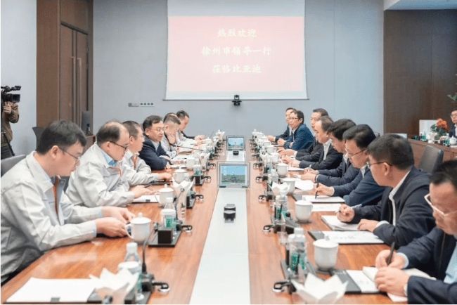 Seremoni penandatanganan perjanjian BYD - Huahai Group