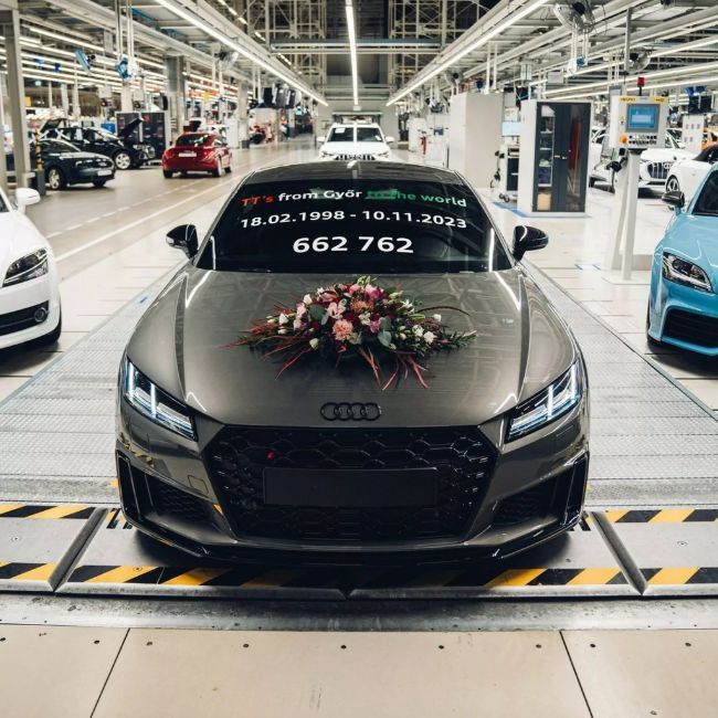 Produksi Audi TT dihentikan