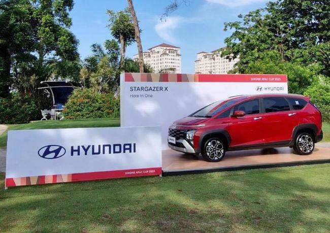 Berhasil Hole In One, Pegolf Taiwan Menangkan Hyundai Stargazer X Stargazer X