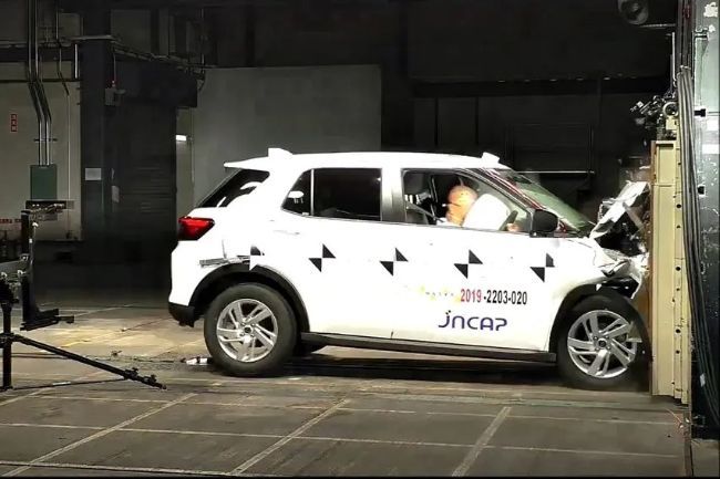 Daihatsu Rocky Crash Test NCAP