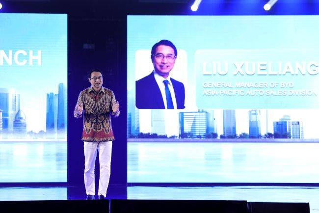 BYD: EV di Indonesia Akan Berkembang Lebih Cepat Liu Xueliang, President Director BYD Asia-Pacific Sales Division