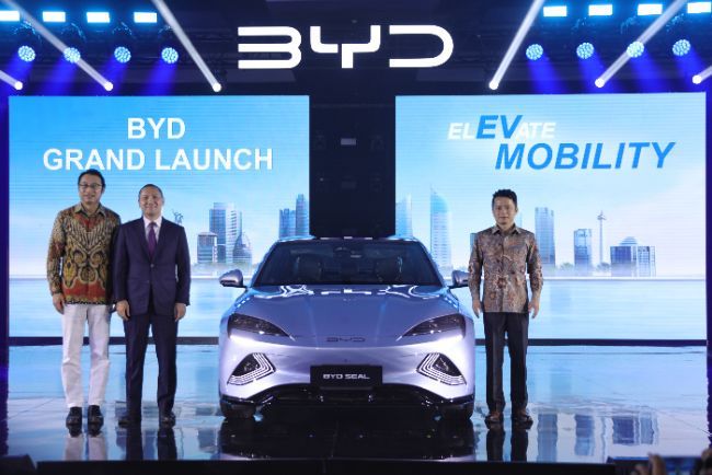 Peluncuran produk dan brand BYD