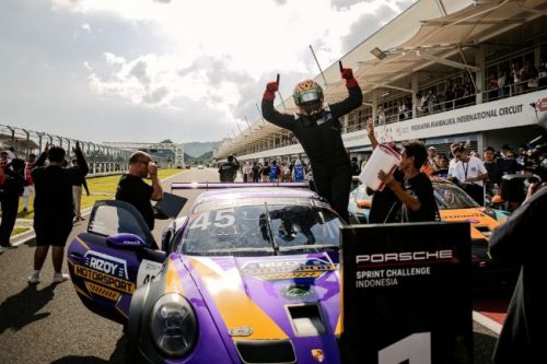Rio SB Jadi Juara Musim Perdana Porsche Sprint Challenge Indonesia